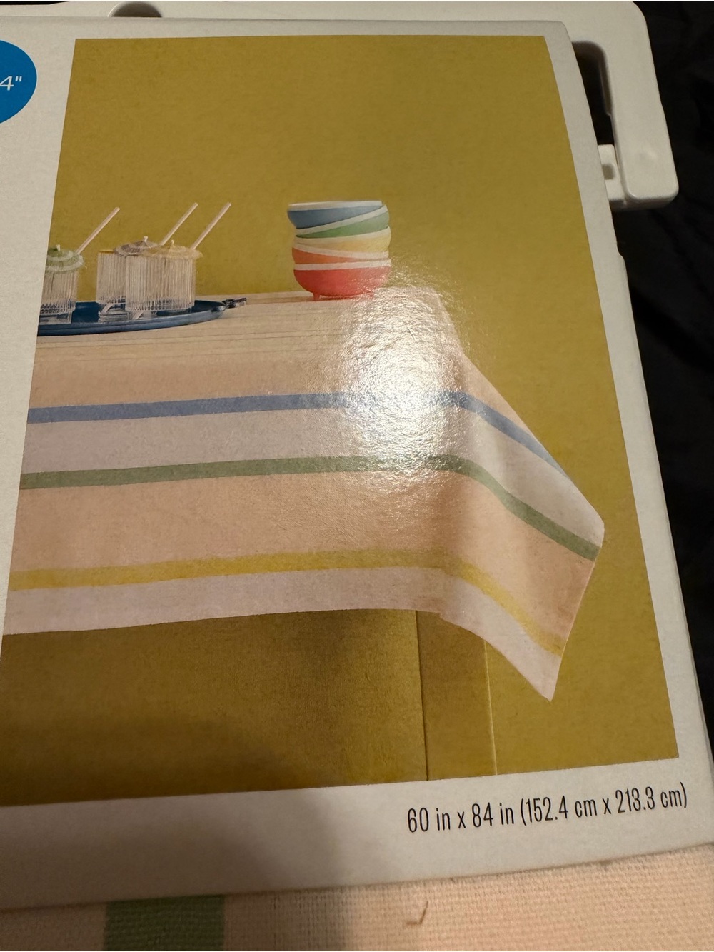 Room essentials Rectangular Tablecloth - seat 6-8 - Picture 4 of 4